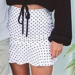 Forever 21 Polka Dot Mini Skirt Photo 0