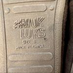 The Original Muk Luks Cable Knit Fur Slipper Boot Size 8 Photo 8