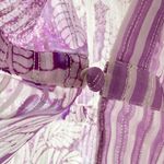 Hemant and Nandita  Multi-Print Sequin Wrap Midi Dress Size Large Photo 9