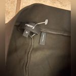 Theory  olive green stretch leggings Photo 1