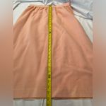 Blair‎ Woolverton Vintage 2 piece skirt and shirt Pastel Cotton Size 12 Orange Photo 11