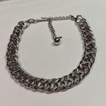 Sperry Signed  Costume Necklace - Thick Silver Tone Curb Like Chain Photo 6