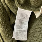 Madewell Pleat Sleeve Shrunken Hoodie Sweatshirt Size Small Photo 3