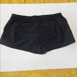 Nike Women's Black Athletic Shorts low rise lined large mini lightweight running Photo 3