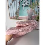 Hello 3AM Light Pink Faux Fur Shoulder Crossbody Bag Clutch Purse Gold Chain Photo 1