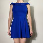 B Darlin  Blue Mini Dress Size 6 NWT Photo 1