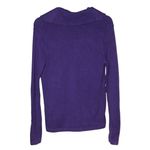 Ralph Lauren VINTAGE Shawl Collar Button Cardigan Sweater Medium Purple #M13-3 Photo 1