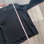 The Kooples  black 100% wool pullover‎ sweater w/ lace up sleeves Photo 1