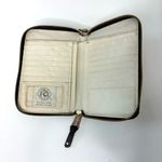 Spartina 449 Wimberly Plaid Canvas Leather Trim Wristlet Phone Clutch Photo 5