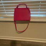 Vibrant Pink Studded Crossbody Bag Photo 1