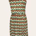 Maurice's  strapless dress! Colorful chevron striped! Tie waist! Photo 2