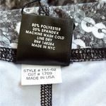 Terez NWT  Silver Sequin Patterned Leggings Size Small Retail $75.00 Photo 8