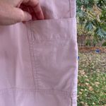 Maeve Anthropologie  Wide Leg Utility Culottes Light Pink Size L Photo 6