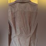 Eddie Bauer  Mauve Wrinkle-Free Stretch 3/4-Sleeve Button-Down Shirt‎ Size Small Photo 4