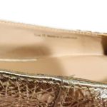 Dolce Vita Romano Gold Slingback Buckled Flats Size 10 New Photo 10