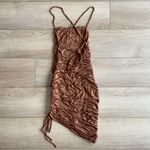 Majorelle  Janice Mini Dress in Brown Spice Photo 4