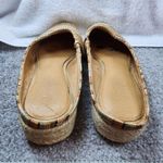 Crown Vintage Women Shoes Size 9 M Slip on Slides Neutral Multicolor Casual Photo 8