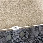 She & Sky  snake print zip up skirt Photo 2