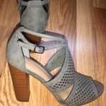 Charlotte Russe Grey Chunky Heels Photo 0