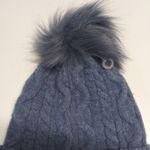 Save The Ocean Cozy Blue Knit Pom Photo 1