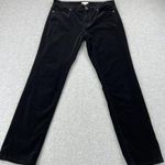 J.Jill Suede Ankle Legging Ankle Pants Black Women Size Small Classic Preppy Photo 0