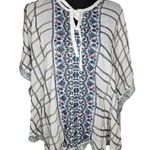 Johnny Was  Cherpas Embroidered Poncho Photo 1