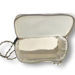 Valentino Orlandi White Quilted Vanity Bag NWT Top Handle Crossbody Chain Strap Photo 7