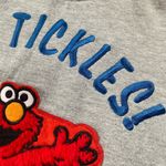 Sesame Street Vintage 90s That Tickles  Elmo Crew Neck Sweatshirt Size Large Photo 5