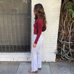 Tommy Hilfiger Vtg y2k  White low-rise straight leg jeans / fits sz 26 Photo 2