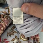 cj banks NWT  Light Blue Floral Sleeveless Dress Plus Size 3X Elastic Fit Waist Photo 7