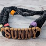 Adjustable Bracelet "Sunny" Black Photo 0