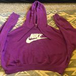 Nike Cropped  hoodie purple  Photo 0
