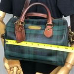 Ralph Lauren Black Watch Plaid Boston Weekend Travel Doctors Bag Speedy 25 Photo 13