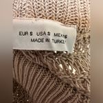 ZARA  Tan Knit Wide-Leg Pants NWOT Photo 5