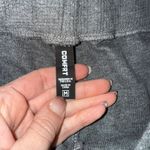 Comfrt Women Charcoal Grey Sweatpants Lounge Pants Wide Leg Drawstring Size M Gray Size M Photo 5