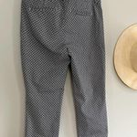 Cynthia Rowley | Blue Geometric Ankle Dress Pants | Sz 4 Photo 3