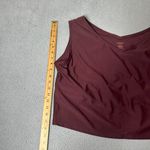 Honey Mark Swim Tank Top Women 3XL Burgundy V Photo 4