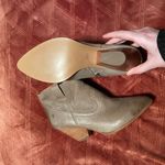 Frye Reina Tan Western Ankle Boots Photo 6