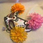 Floral Day of the Dead Mask Pink Photo 4