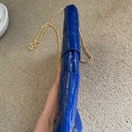 See By Chloe Authentic  daytripper patent leather crossbody navy black gold boho Photo 6