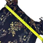Aritzia Raison Off Shoulder Pleated Floral Whimsigoth Dress Photo 8