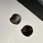 Vintage Signed Vogue JLRY Clip On Round Shell Earrings Photo 6