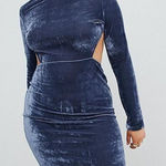 Pretty Little Thing  High Neck Open Back Dress‎ Sz 14 Photo 0