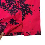 Boden Nadia Berry Print Sheath‎ Dress Hot Pink And Navy Size 8P Photo 4