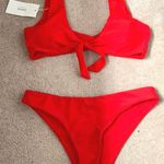 Zaful Red Tie Bikini Photo 0