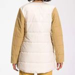 The North Face | W Harway Collarless Midi Puffer Coat Jacket Off White Tan | XXL Photo 1