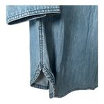 EXPRESS Womens Blue Denim Mini Shirt Dress, Small Photo 4