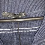 prAna Womens Size M  Milani Henley Striped Sweater Dress Navy NWT Photo 2