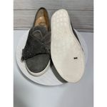 Vince Camuto  Womens Barita Gray Suede Slip on‎ Casual Shoes Size 8.5 Rhinestones Photo 6