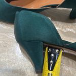 Giorgio Armani Green Pumps Short Heels Women Shoes Size 8.5 Photo 9